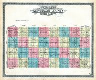 Outline Map, McPherson County 1911